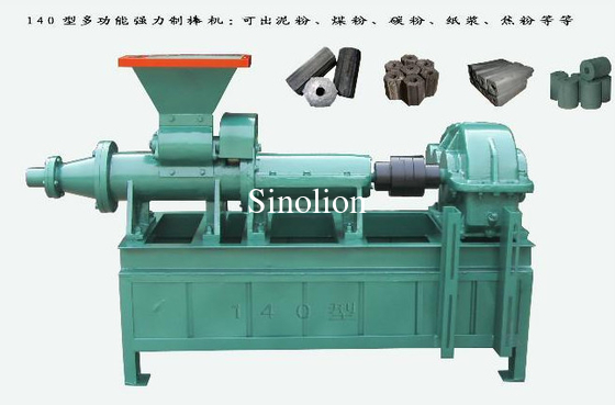High quality screw coal and charcoal powder shisha extruder briquette machine price