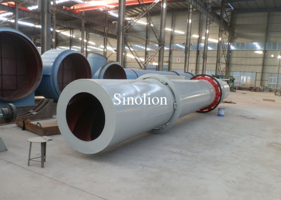 rotary drum dryer machinery sand drying with high efficiency in thermal utilization