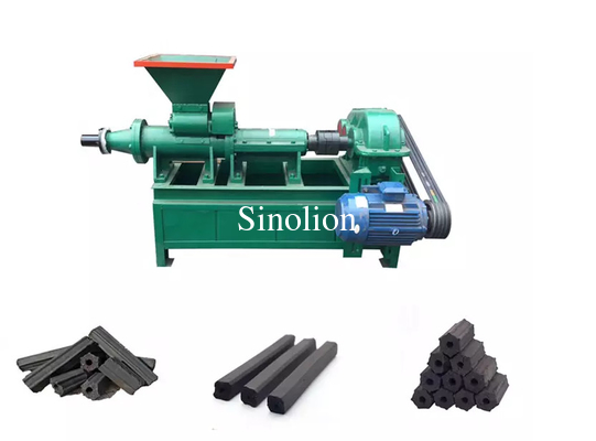 High quality screw coal and charcoal powder shisha extruder briquette machine price