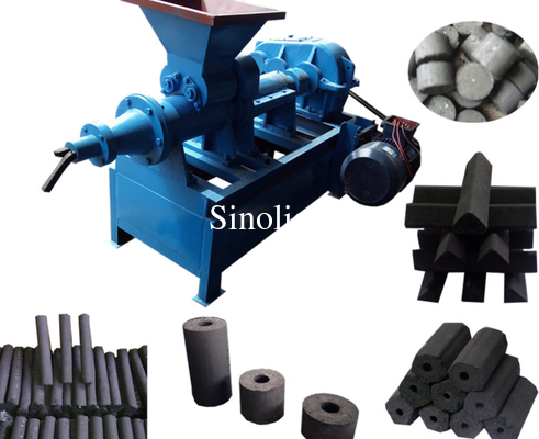 Hardwood charcoal/sawdust briquette extruder charcoal making machine