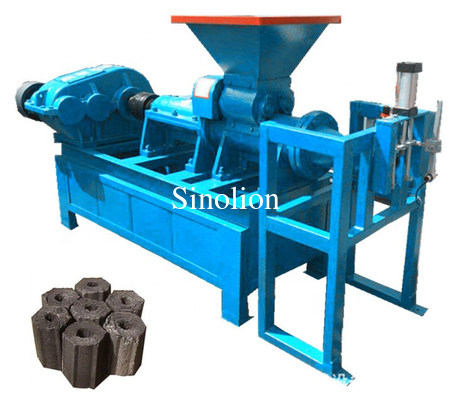 Hardwood charcoal/sawdust briquette extruder charcoal making machine