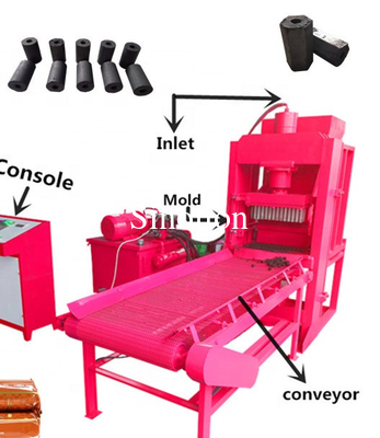 Hookah shisha briquette machine/Coconut shell charcoal powder shisha briquetting press machine