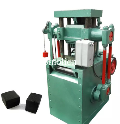 2020 High quality hydraulic press coconut shell shisha hookah charcoal making machine