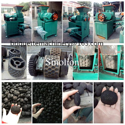 Roller press BBQ charcoal coal briquette machine factory price