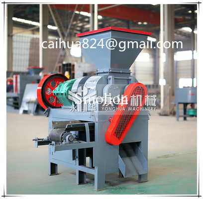 BBQ charcoal briquettes roller type press high pressure briquette machine