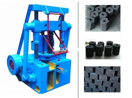 Civil briquettes press punching type charcoal briquette machine