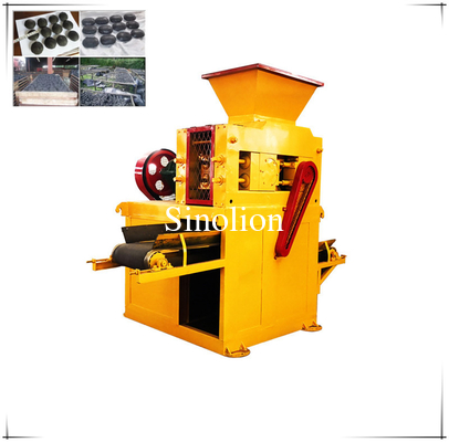 Coal briquettes pressing ball briquetting roller press machine