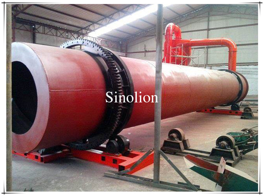 Sewage sludge drying cylindrical tube mining ore rotary drum dryer