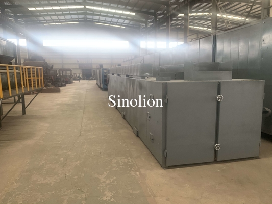 Continuous drying charcoal balls pellets conveyor briquettes dryer