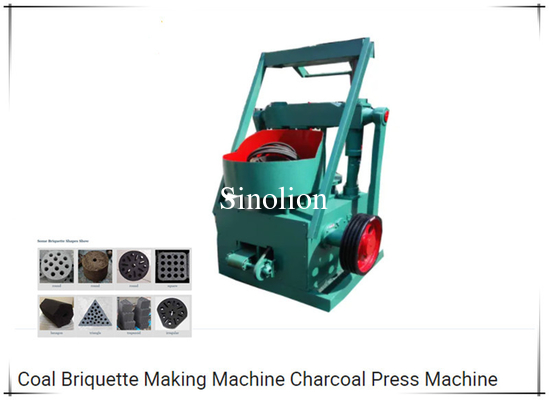 Hexagonal charcoal briquettes press charcoal dust punching briquette machine