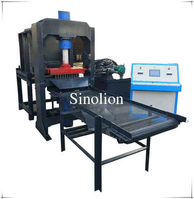 Coconut shell charcoal shisha square shape briquettes making machine