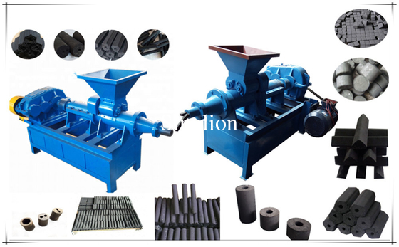 Charcoal rod briquettes extruder charcoal briquette making machine