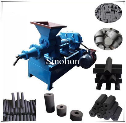 Cylindrical Shape Hexagon  Shape Charcoal BBQ Briquette Machine