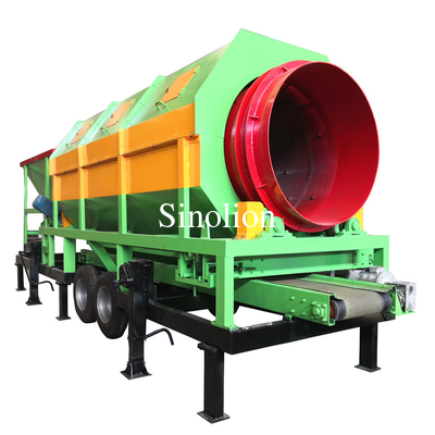 Customizable Functions Municipal Solid Waste Compost Trommel Separator/municipal solid waste