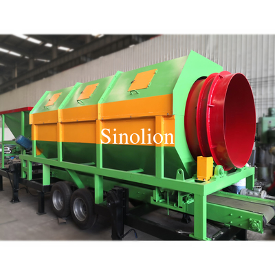 Trommel Screen Equipment for Screening Moist Materials in Building Materials and Metallurgy