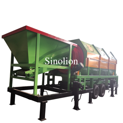 Trommel Screen Equipment for Screening Moist Materials in Building Materials and Metallurgy