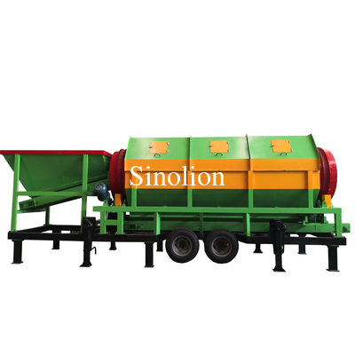 Trommel Screen Equipment for Screening Moist Materials in Building Materials and Metallurgy