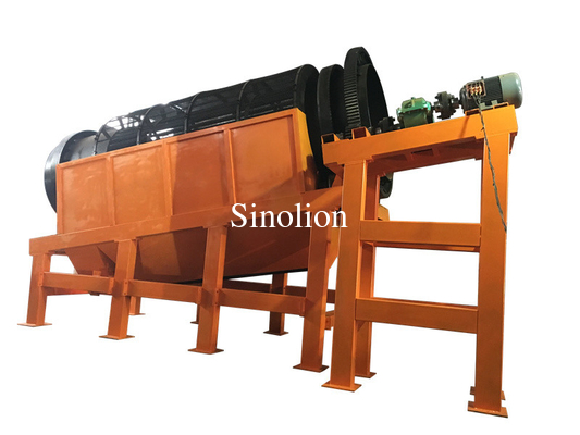 Wood Chips Trommel Screen Equipment with Simple Installation and Maintenance