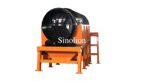 Wood Chips Trommel Screen Equipment with Simple Installation and Maintenance