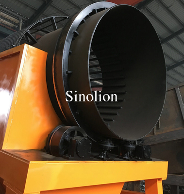 Wood Chips Trommel Screen Equipment with Simple Installation and Maintenance