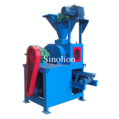 Cocoa Shell Charcoal Briquettes Making Machine Briquettes Double Roller Briquette Machine