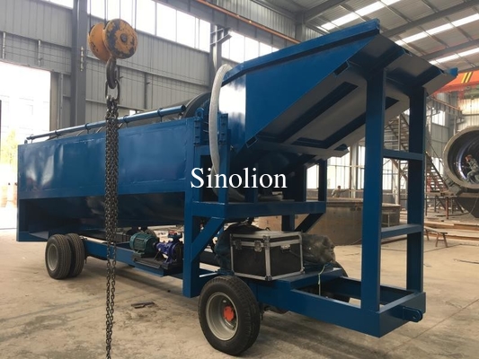 Portable Gold Trommel Machine Gold Separating Equipment From China Manufacturer