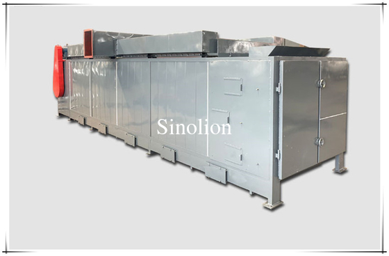 Charcoal coal briquettes conveyor Dryer with 3 Layers Belt Briquette Dryer for Sale