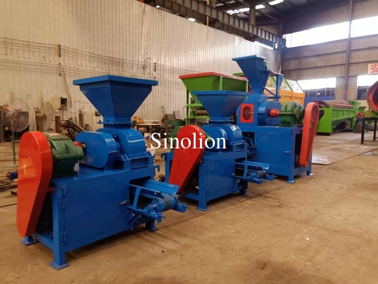 Complete set charcoal coal making equipment briquettes making machine