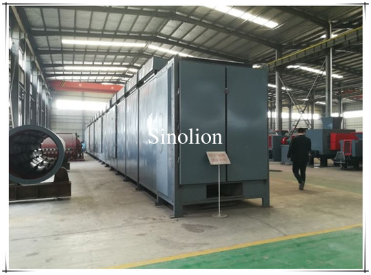 2022 Newest technology coal charcoal briquette line drying chain plate conveyor dryer