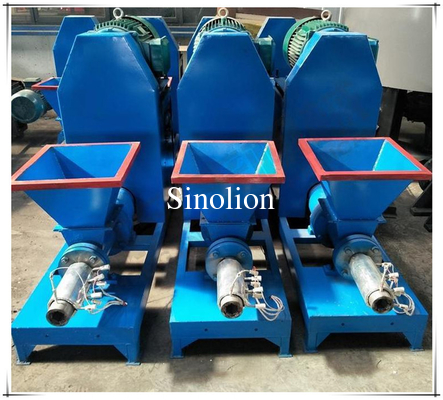 Wheat straw, barley straw and Alfalfa straw alloy propeller sawdust briquetting screw making machine