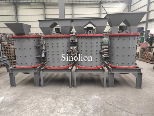 Dolomite stone limestone vertical combination crushing equipment machine