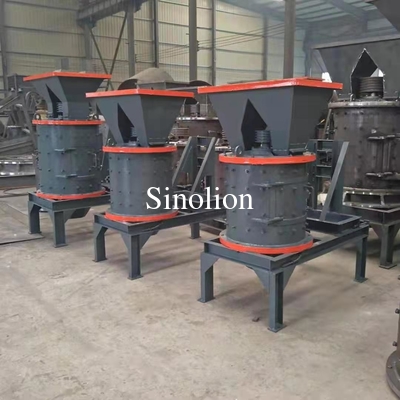Dolomite stone limestone vertical combination crushing equipment machine