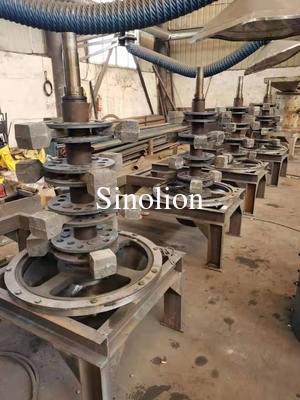 Dolomite stone limestone vertical combination crushing equipment machine