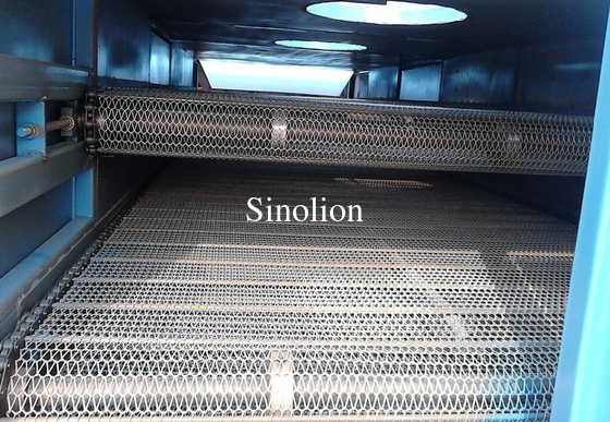 Conveyor Dryer coal charcoal mineral briquettes with 3 layers belt dryer