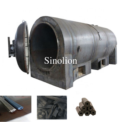 Forest waste hardwood log carbonization furnace mechanism charcoal stove