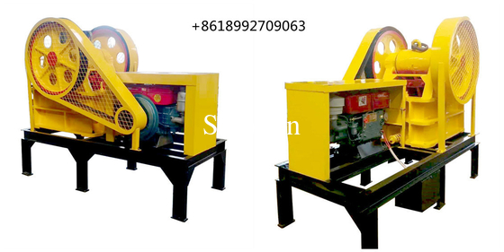 Portable mobile hot sale stone crusher gravel stone mining jaw crusher manufacturer