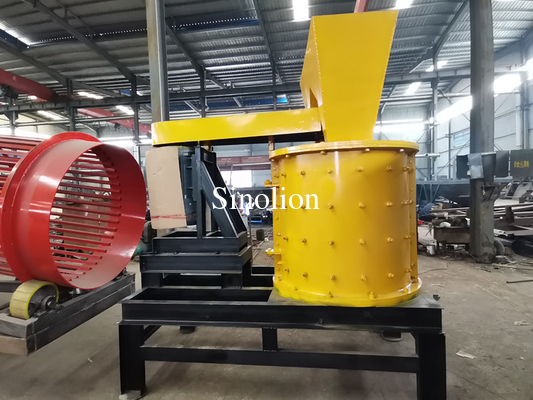 Quality Reliable Iron Ore model PFL1000 Vertical Combination Crusher Machine