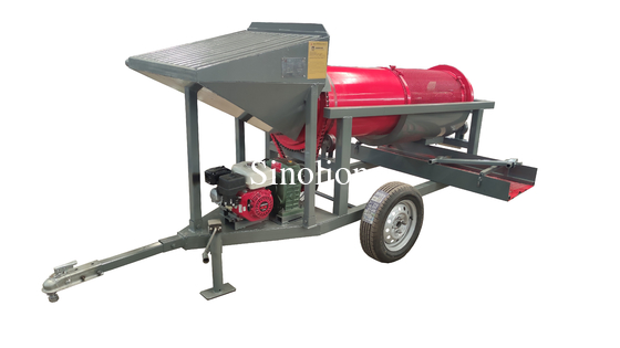 Gold Ore Screen Trommel Sifter Trailer Washing Machine for Mining Movable Manufacturer