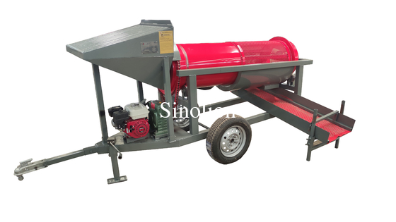 Gold Ore Screen Trommel Sifter Trailer Washing Machine for Mining Movable Manufacturer