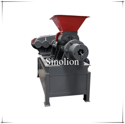 High capacity coconut shell charcoal extruder rod stick briquette making machine