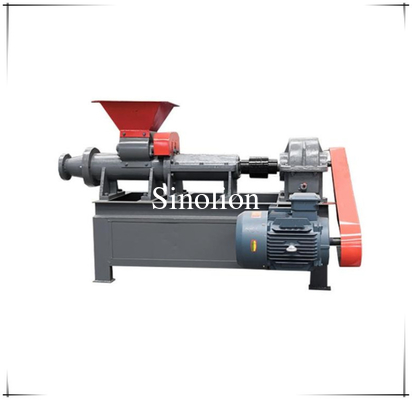 High capacity coconut shell charcoal extruder rod stick briquette making machine