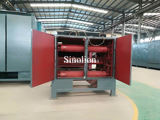Coke briquettes round ball pillow charcoal coal briquettes mesh belt dryer conveyor continuous dryer