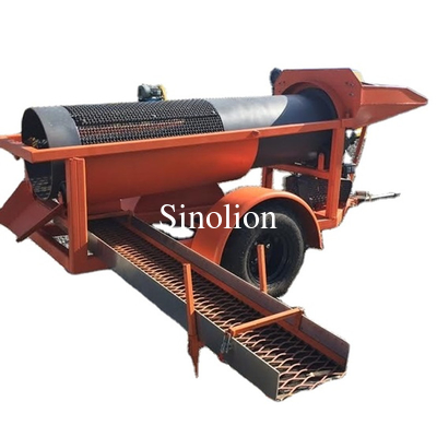 30tph Placer Gold Trommel Screen Equipment for Mining Processing Plant