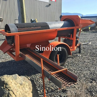 30tph Placer Gold Trommel Screen Equipment for Mining Processing Plant